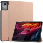 Gigapack Lenovo Tab K11 Plus (TB352) tok álló, bőr hatású (aktív flip, oldalra nyíló, trifold, asztali tartó) rozéarany (GP-168238)