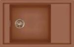 Elleci SINTESI 305 K83 CLAY BRONZ TARTOZÉKOKKAL Keratek plus mosogatótálcák (Sintesi 305 K83 Clay bronz tartozékokkal)
