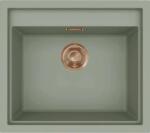 Elleci SINTESI 105 K82 SAGE BRONZ TARTOZÉKOKKAL Keratek plus mosogatótálcák (Sintesi 105 K82 Sage bronz tartozékokkal)