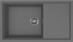 Elleci SINTESI 410 K99 DARK GREY INOX TARTOZÉKOKKAL Keratek plus mosogatótálcák (Sintesi 410 K99 Dark Grey inox tartozékokkal)