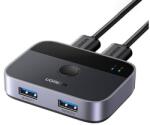 UGREEN CM757 USB 3.0 (2x2) switch, 5 Gbps + 2x USB kábel, 1.5m