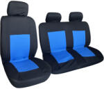 Autolife 01693 1+2 Furgon üléshuzat - fekete-kék színű (01693)