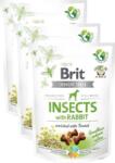 Brit Care Dog Crunchy Cracker Insects Rich In Rabbit 3x200g