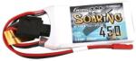 Gens ace G-Tech szárnyaló akkumulátor 450 mAh 7, 4 V 30C 2S1P JST-SYP (GEA4502S30JGT)