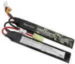 Gens ace 25C 1300mAh 2S1P 7.4V Saddle Airsoft Gun Lipo Battery with mini Tamiya Plug (GEA13002S25T2)