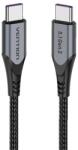 Vention USB-C to USB-C 100W Vention TAHHD 5A 0.5m USB 3.1 Gen2 4K cable (gray)