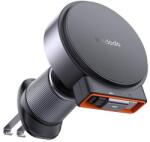 Mcdodo Wireless car charger with retractable USB-C cableMcdodo CH-3000, 15W (black) (CH-3000) - kontaktor
