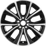 FORD Janta FORD 2393240 din Aliaj Style 2 (10 Spite/5 V-uri) 7Jx17Inch Argintiu/Negru (2393240)