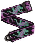 D'Addario Auto Lock Vintage Green/Violet Lizards