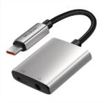 Mcdodo 2in1 Audio Adapter Mcdodo CA-5550 2in1 Lightning to Lightning + DC 3.5mm (CA-5050) - kontaktor