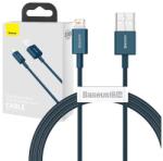 Baseus Superior Series USB-Lightning kábel, 2, 4A, 1 m (kék)