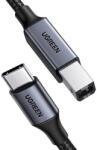UGREEN USB-C to USB-B 2.0 cable (for printer) Ugreen US370, 2m (black)