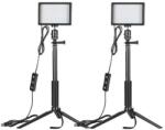 Neewer Kit Neewer ZC-10S two lamps LED + filters + tripods (B07T8FBZC2) - kontaktor