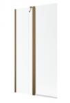 Radaway Nes Brushed Copper PND II szálcsiszolt réz kádparaván 140B (10009140-93-01L)