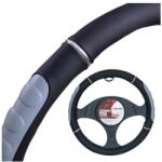 4Cars Potah volantu 37-39 cm šedý (92308)