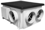 Aerauliqa - központi szellőztető ventilátor páraérzékelővel és szabályzó egységgel qpmev-125 hyp (006737)
