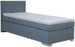 Blanar Тапицирано легло с матрак IDA 90x200 см, синьо (BK0001)