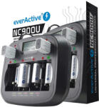 Everactive Univerzális Akkumulátor Töltő R3 R6 9V R20 R14 Ni-MH Usb Akkumulátorokhoz (NC900U)