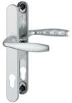 HOPPE - Maner usa termopan New York, exterior, 92 x 30 mm, material aluminiu, culoare argintiu F1 1810/3346.8/92pz [3257371] (3257371) - constructii-mag