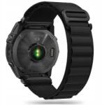 Tech-Protect Nylon Pro Szíj Garmin Fenix 5 6 6 Pro 7 Készülékhez Fekete (9319456607727)