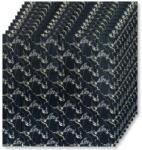 Tapetoo Home Decor 20 db tapétalap készlet, Tapetoo Home Decor®, fekete, 70 x 70 cm, 2, 5 mm, 9, 8 négyzetméter (set-20xTapet-3D-70x70-Cod-72-N)