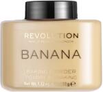 Makeup Revolution Baking Powder Por Púder, 32 g, Banán Szín