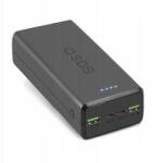 SBS Powerbank Sbs TTBB30000PD20K 30000 mAh 2 x Usb-c 2 x Usb-a fekete (TTBB30000PD20K)