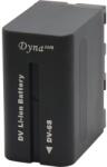 Dynacore DV-6S, Acumulator NP-F970, 7.2V, 47.5Wh