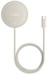 Baseus CHG Baseus Simple Mini4 mágneses vezeték nélküli töltő 15W, Magnetic, arany P10273300G21-00 (P10273300G21-00)