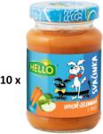 Hello Ebéd Hello Hello Gyümölcs snack almával és sárgarépával 10x190g 1900 g