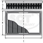 Sct - Mannol Filtru aer SCT-MANNOL SB 222