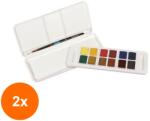 Daler-Rowney Set 2 x 12 Acuarele Travel Aquafine Daler Rowney (CUL-2xFL131900102)