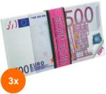 Optimum Set 3 x Carnet Notite, Model 500 Euro, 168 x 82 mm, 70 File, Optimum (HOK-3xKH-O8573)