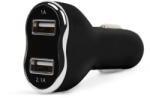 Kleiber MNC Autós szivargyújtó adapter - 2 x USB - fekete