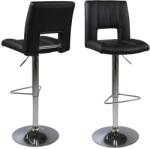 Actona Bárszék SERENA 1 db fekete/matt króm 0000053828 (AO0038)