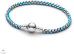 Pandora kék zsinór kígyólánc karkötő 18 cm - 593816C01-18