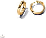 Pandora 14K aranyozott Csavart karika fülbevaló - 263878C00