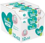 Pampers Sensitive nedves törlőkendő 12 x 52 db (81752617)