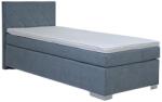 Blanar Kárpitozott IDA ágy matraccal, 90 x 200 cm, kék ANDY 90x200 s matrací (BK0001)