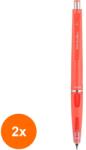 Serve Set 2 x Creion Mecanic Swell School, 0.7 mm, Plastic, Diverse Culori (HOK-2xKH-SV-SWELLSH07)