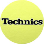 Technics Slipmats Yellow/Black (0020101817)
