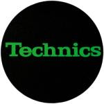 Technics Slipmats Logo Green (0020102171)