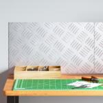 vidaXL Alumínium Csekkelő Lemezek 2 db Csúszásgátló 50x30 cm (4104291)