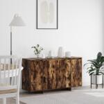 vidaXL Füstölt Tölgy Oldalszekrény Füstölt tölgy Fa 135 x 41 x 75 cm (3333890)