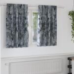 vidaXL bársony függöny 2 db pálcataszkolt Ezüst szürke 140x140 cm (4107683)