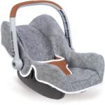 Smoby Autósülés DeLuxe Maxi Cosi&Quinny Grey Smoby 42 cm játékbabának tárolórésszel és biztonságiövvel (SM240213)