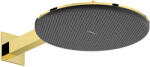 Hansgrohe Raindance Alive S 300 két funkciós fejzuhany zuhanykarral EcoSmart, polírozott arany hatású 24541990 (24541990)