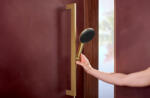 Hansgrohe Raindance Alive Select S 125 Unica E Puro 65 három funkciós zuhanyszett EcoSmart, szálcsiszolt bronz 24600140 (24600140)
