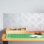 vidaXL Alumínium Mintás Lemezek 2 db Csúszásmentes 50x25 cm (4104271)