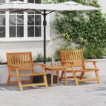 vidaXL Kerti székek 2 db 76x67x73.5 cm Tömör fa akác (367826) - vidaxl